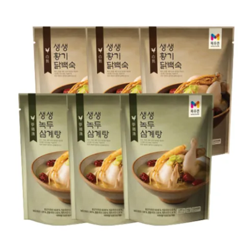 지금 불티나게 팔리는 목우촌 풍미 삼계탕 1kg x 7팩 총 7kg BEST 10