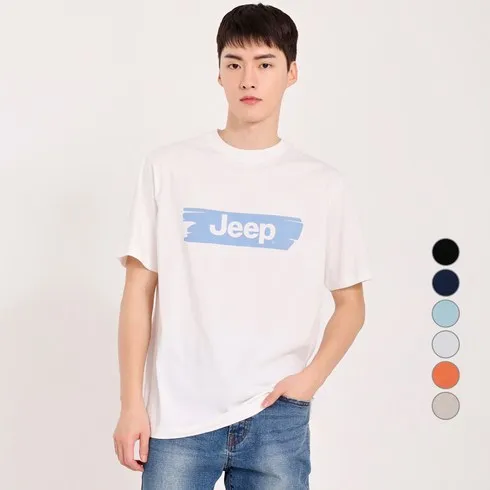 지금 제일 많이 팔린 JEEP 남성 24 SUMMER COOL SORONA 반팔 티셔츠 4종 BEST 10